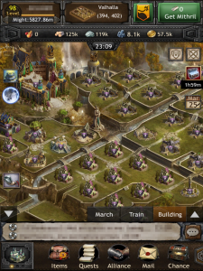 The Hobbit: Kingdoms of Middle Earth (game on IOS)